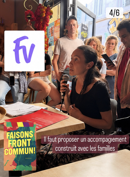 il faut proposer un accompagnement construit avec les familles